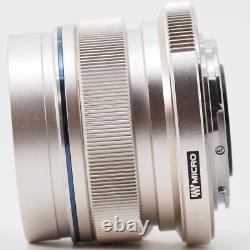 101589 Almostolympus Single Focus Lens M. Zuiko Digital Ed 12Mm F2.0 Silver