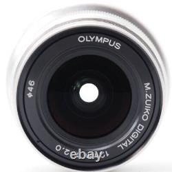 101589 Almostolympus Single Focus Lens M. Zuiko Digital Ed 12Mm F2.0 Silver