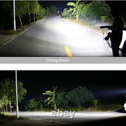 4D Lens Single Row Slim Off-road LED Work Light Bar For ATV SUV 4X4 Car Truck