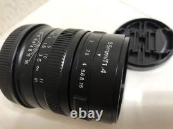 55Mm F1.4 Single Focus Lens For Sony Mirrorless Third Party
