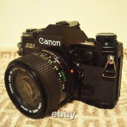 Ae-1 Black With Single Focus Lens 24Mm F2.8