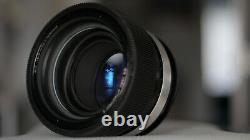 Anamorphic lens Isco Single Focus 1.33x mod-0.89m-INF BMPCC6K EF Canon50F1.4 BiN