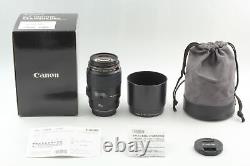 Brand New Canon Single Focus Macro EF 100mm f/2.8 USM SLR lens Black JAPAN