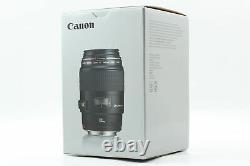 Brand New Canon Single Focus Macro EF 100mm f2.8 USM SLR lens Black From JAPAN