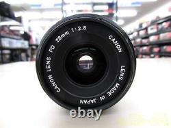 CANON 28MM 12.8 wide angle single focus lens with very good condition-F/S