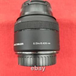 CANON EFS35MM F2.8 MACRO IS STM wide angle single focus lens