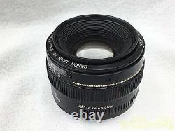CANON Single Focus Lens Lens EF 50mm F1.4 From Japan USED