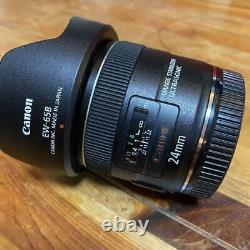 Camera Lens Canon EF 24mm F2.8 IS USM Single focus Rare Japan Limited F/S OTE703