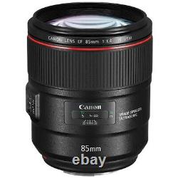 Cameras lens 85mm F1.8 Canon EOS AF black Canon EF/single focus lens