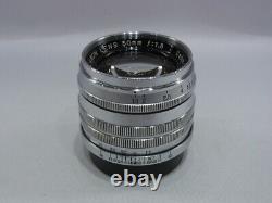 Canon 50mm f/1.8 Late Lens L39 LTM Leica Screw Mount From JAPAN Exc+++ #861800