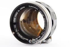 Canon Canon 50mm f/1.4 LTM high-class single focus lens L39 mount preview and op