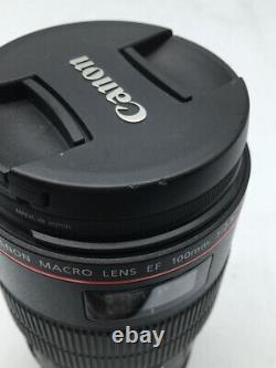 Canon Canon/Single Focus Lens/Ef100Mm F2.8L Macro Is Usm/Lens Hood Included Came