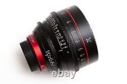 Canon Cinema Prime CN-E 24mm T1.5 T1.5L L F EF Mount Lens SHARP USA 6569B001