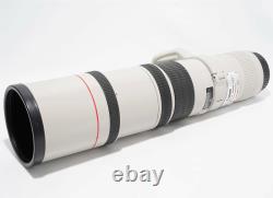 Canon EF 400mm F/5.6L USM Single focus Supertelephoto lens used JAPAN A