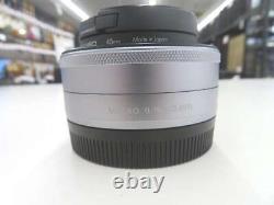 Canon EF-M 22mm f/2 STM Wide angle single focus Lens with a thickness of 23.7mm