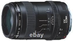Canon EF lens EF135mm F2.8 single focus lens telephoto EF13528SF soft focus Used