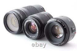 Canon EOS 5D Mark IV Standard & Telephoto & Single Focus Lens Set