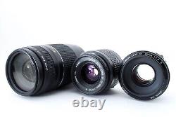 Canon EOS 6D Mark II Standard & Telephoto & Single Focus Lens Set