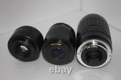 Canon Eos 6D Mark Ii Standard Telephoto Single Focus Triple Lens Set 508
