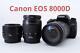 Canon Eos 8000d Standard Telephoto Single Focus Triple Lens Set