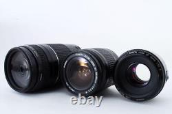 Canon Eos 8000D Standard Telephoto Single Focus Triple Lens Set