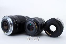 Canon Eos 8000D Standard Telephoto Single Focus Triple Lens Set