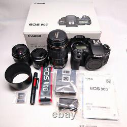 Canon Eos 90D Standard Telephoto Single-Focus Lens Set