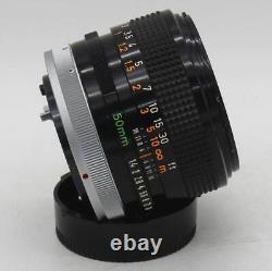 Canon FD 50mm 1 1.4 S. S. C Single focus lens