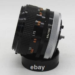 Canon FD 50mm 1 1.4 S. S. C Single focus lens