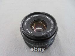 Canon Fd 50Mm F2 Wide Angle Single Focus Lens