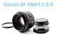 Canon/single Focus Lens/canon/lens Ef 50mm 1 1.8 Ii