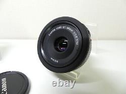 Canon Single Focus Lens EF 40mm F2.8 STM Pancake AF Operation Confirmed