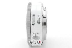 Canon Single Focus Lens EF 40mm F2.8 STM White Used From Japan