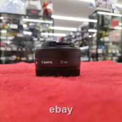 Canon Single Focus Lens EF-M 22mm STM from JAPAN USED
