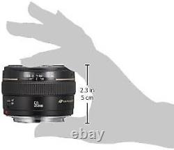 Canon Single Focus Lens EF50mm F1.4 USM Full Size Compatible