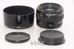 Canon Single Focus Lens EF50mm F1.4 USM Used
