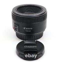 Canon Single Focus Lens EF50mm F1.8 STM Full Size Compatible EF5018STM