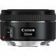 Canon Single Focus Lens Ef50mm F1.8 Stm Full Size For Ef5018stm New Japan