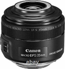 Canon Single-Focus Lens Ef-S35Mm F2.8 Macro Is Stm Aps-C Compatible