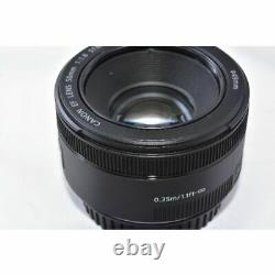 Canon Single-Focus Lens Ef50Mm F1.8 Stm