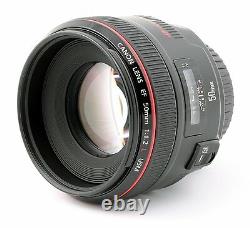 Canon Single-Focus standard Lens EF50mm F1.2L USM Full Size srom Japan New