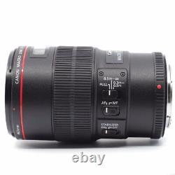 Canon Single focus macro lens EF100mm F2.8L macro IS USM full size C00084