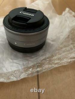 Canon Single focus wide angle lens EF-M22mm F2 mirrorless single EF-M222STMS NEW