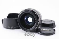 Canon single focus lens EF 28mm F1.8 USM set Working