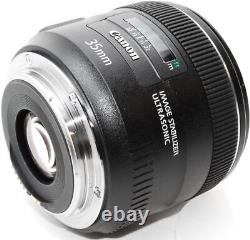 Canon single focus lens EF 35 mm F2 IS USM full size compatible