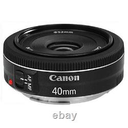Canon single focus lens EF40mm F2.8 STM full size compatible