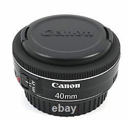 Canon single focus lens EF40mm F2.8 STM full size compatible Used
