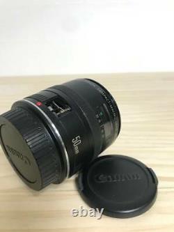 Canon single focus macro lens EF50mm F2.5 compact macro full size compatible
