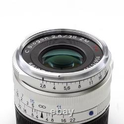 Carl ZEISS C Biogon T 35mm f2.8 ZM Mount Single focus Lens Silver full frame N