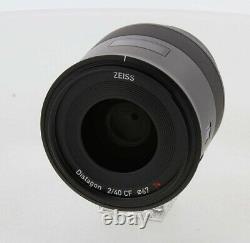 Carl Zeiss Single Focus Lens Batis 2/40 CF SONY E Mount 40mm F2 Full Size 800686